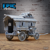 Settler Wagon 3D-printed model
